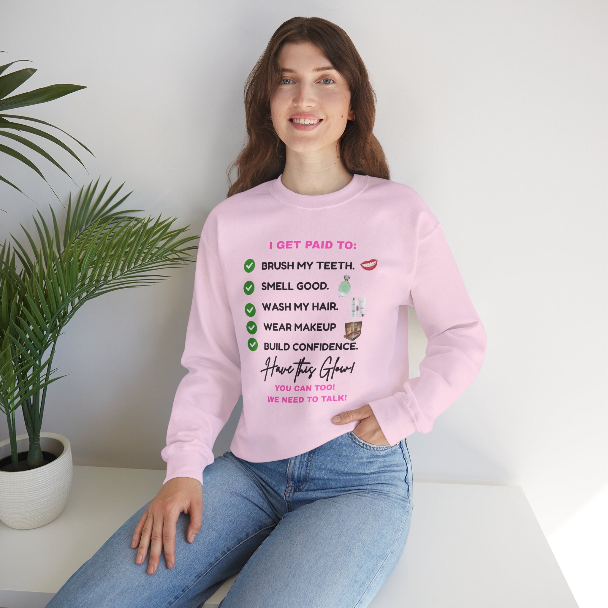 Do you get paid to... Unisex Heavy Blend™ Crewneck Sweatshirt