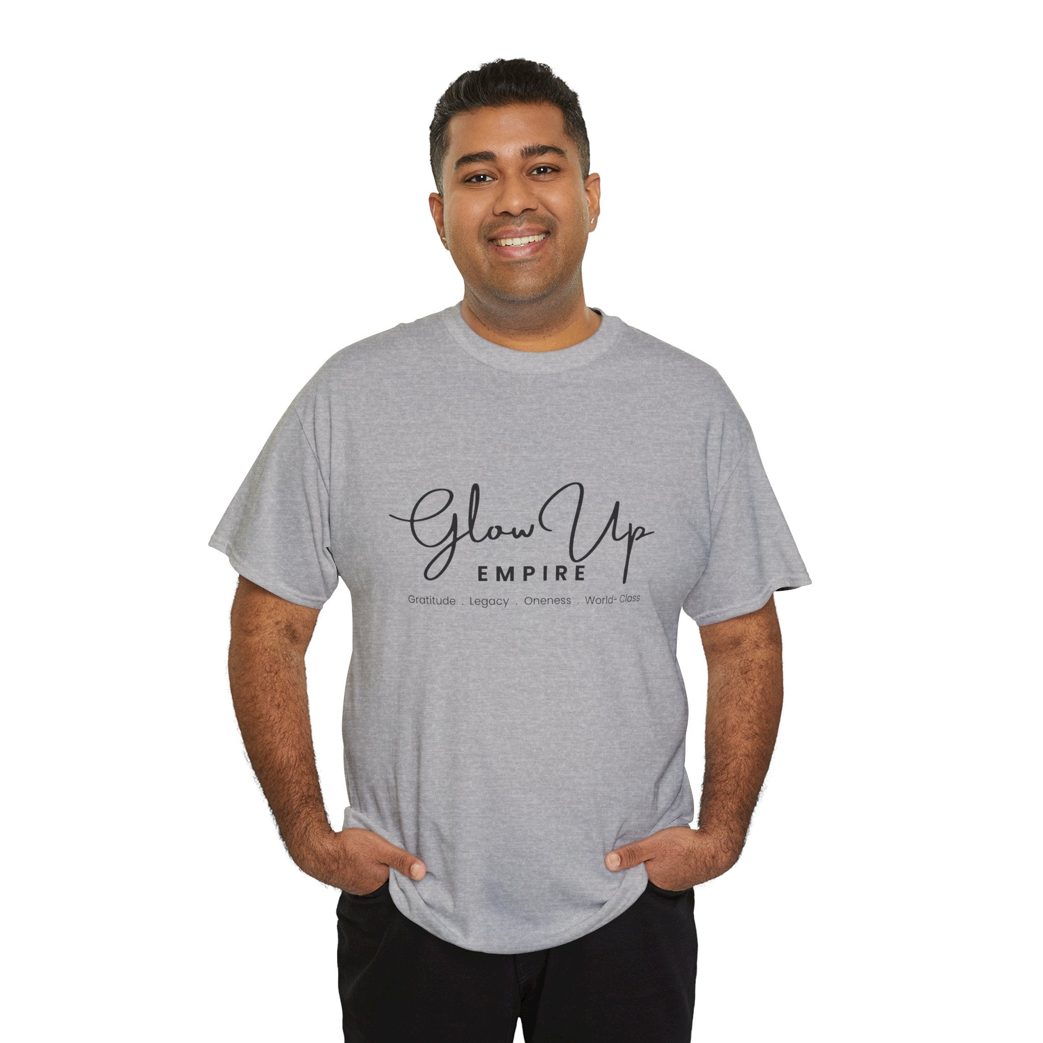 Glow Up Empire Graphic T‑Shirt