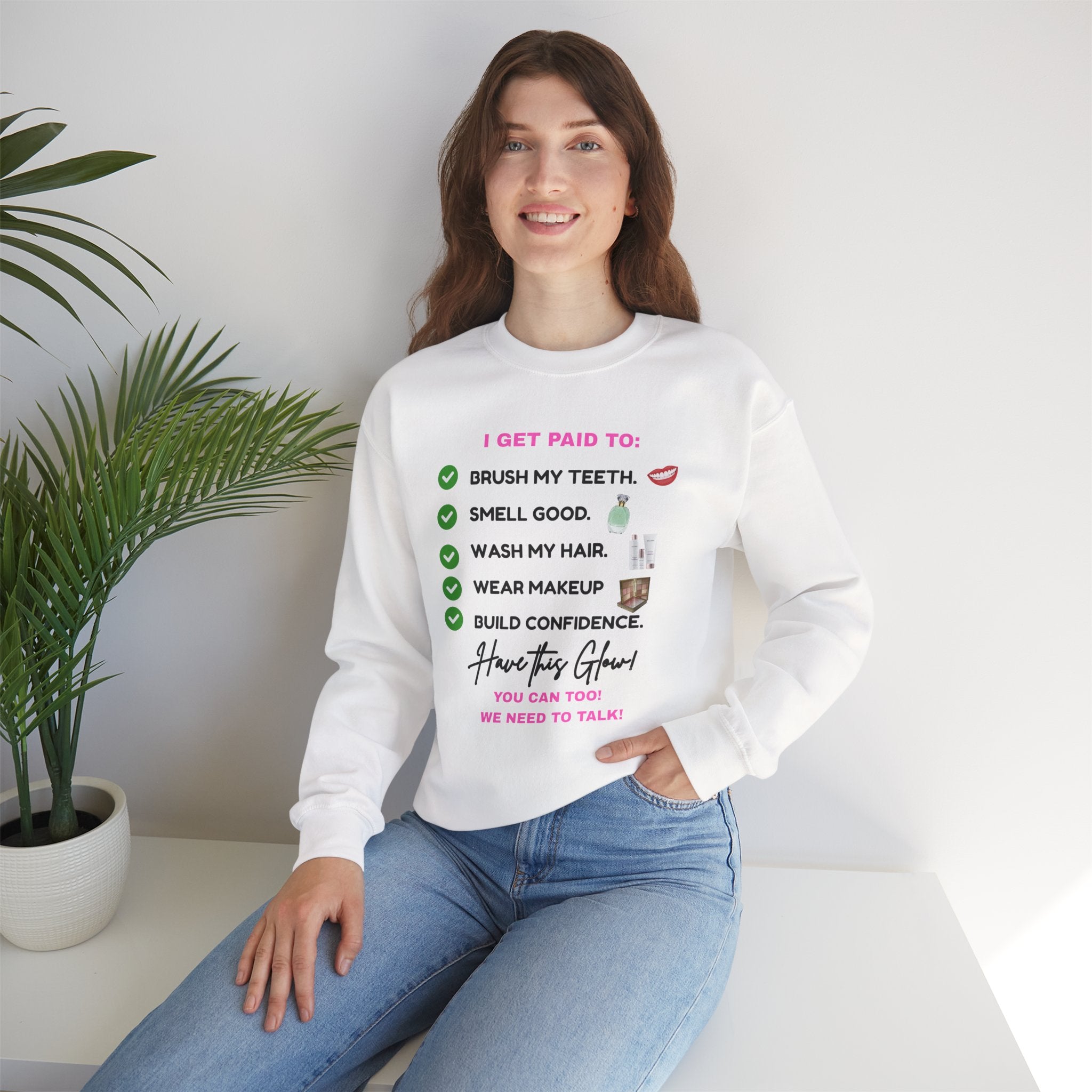 Do you get paid to... Unisex Heavy Blend™ Crewneck Sweatshirt