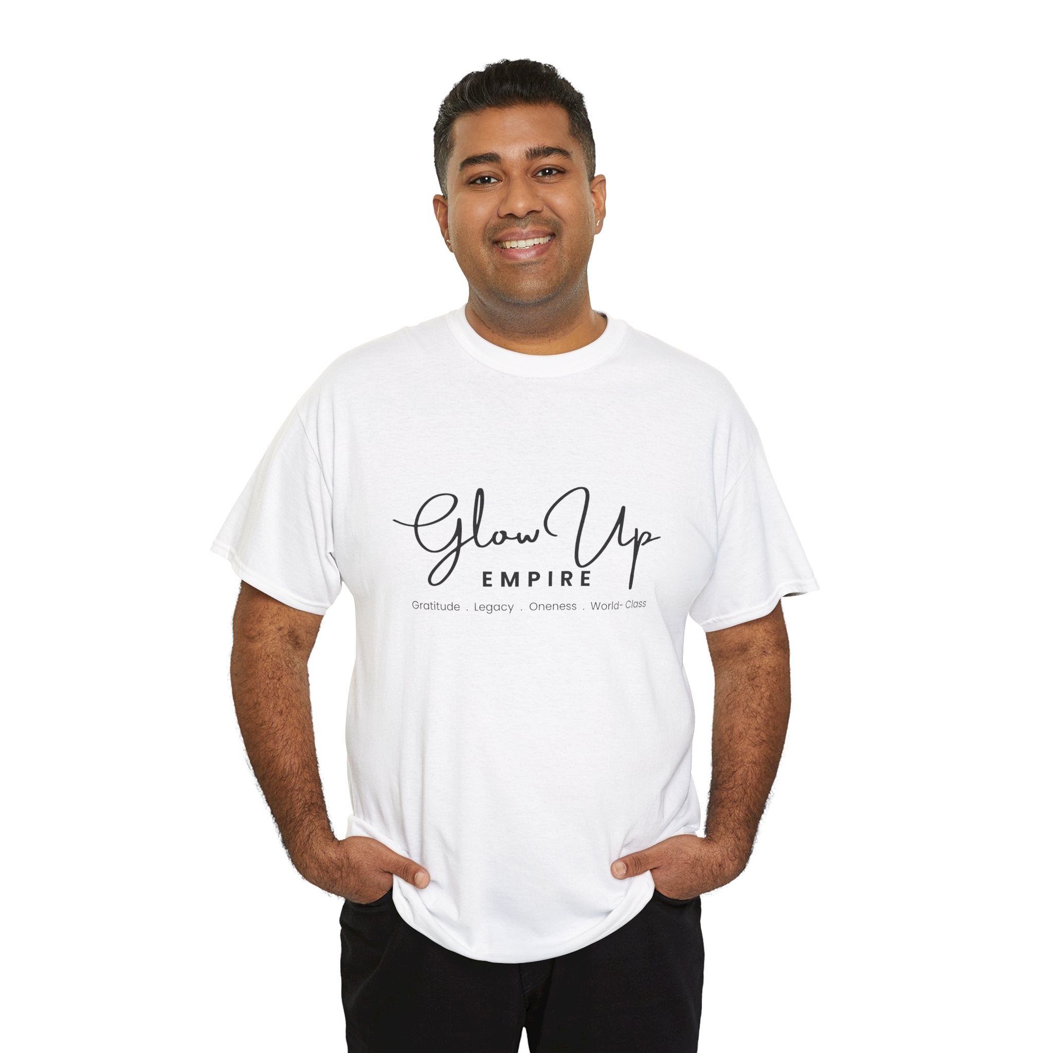 Glow Up Empire Graphic T‑Shirt