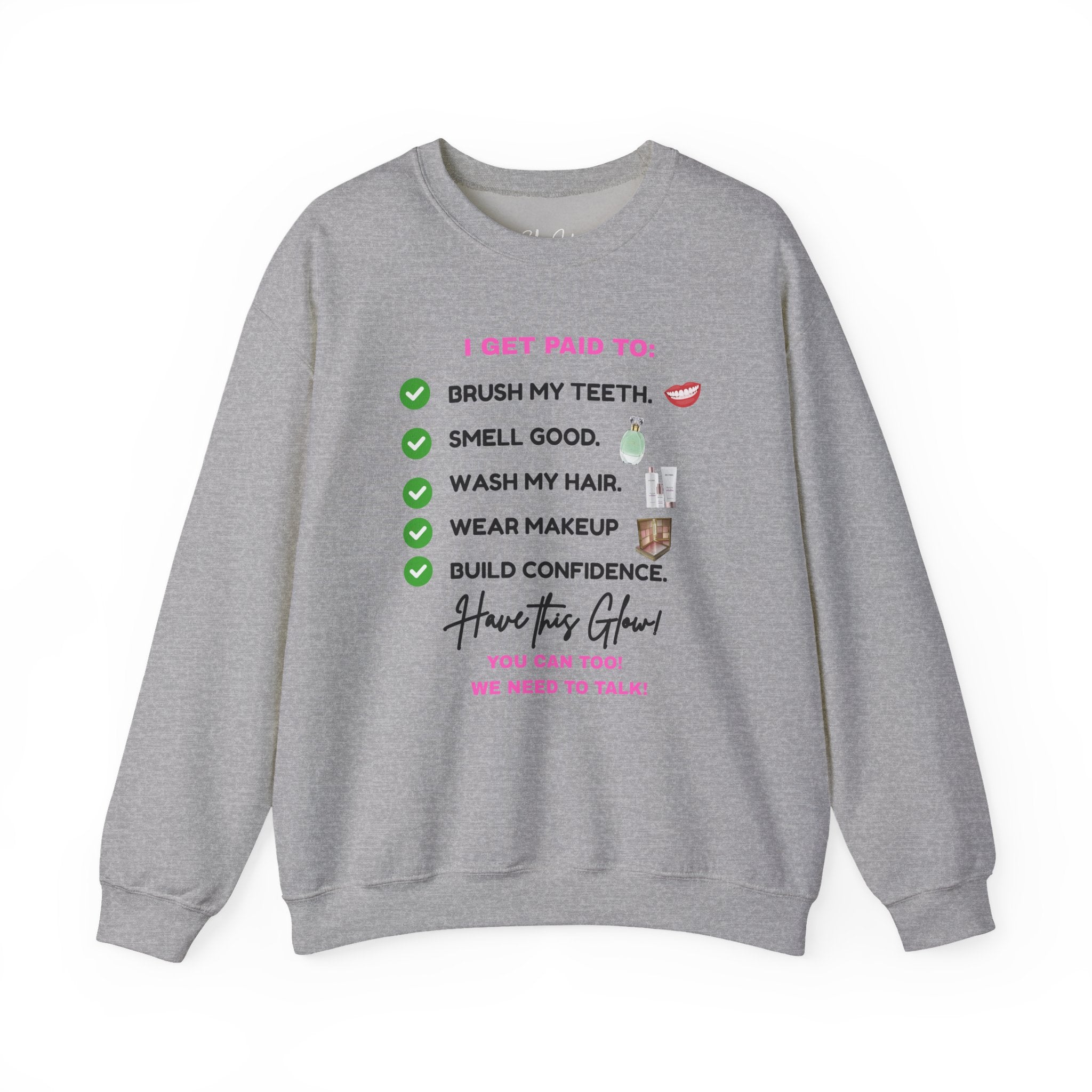 Do you get paid to... Unisex Heavy Blend™ Crewneck Sweatshirt