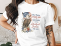 Sacred Oath Eagle & Flag T-Shirt - 4th of July Vintage Tee